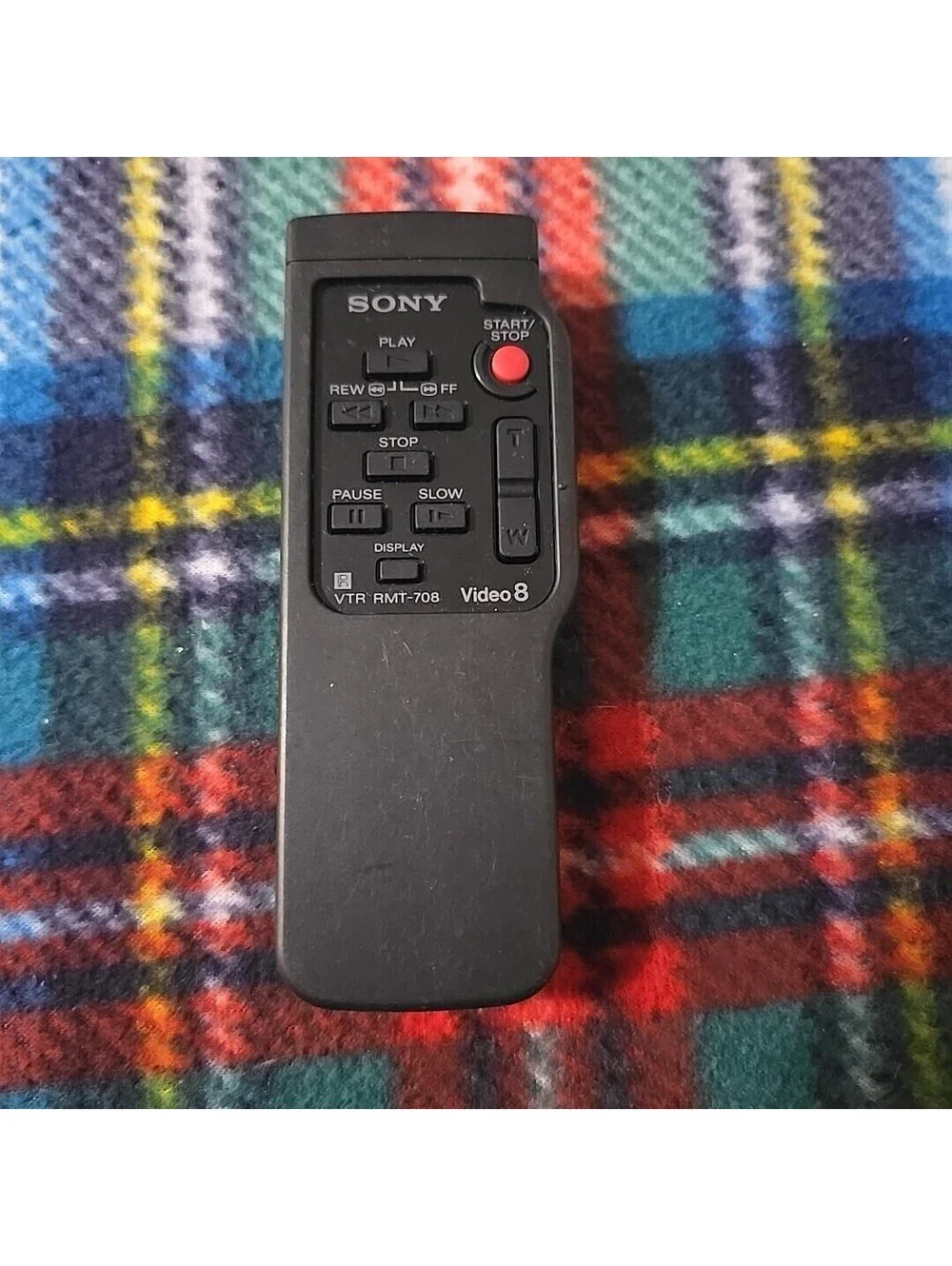 SONY REMOTE CONTROL VTR RMT-708 VIDEO8
